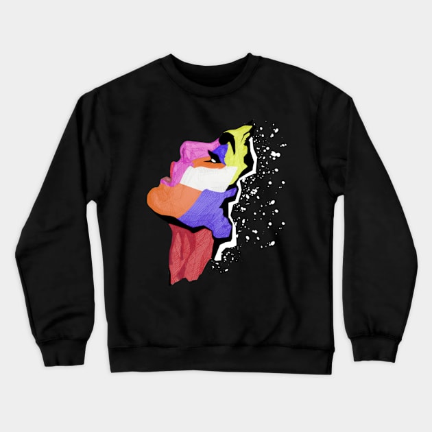 Dreams Without Color (Abstract) Crewneck Sweatshirt by Clifficus